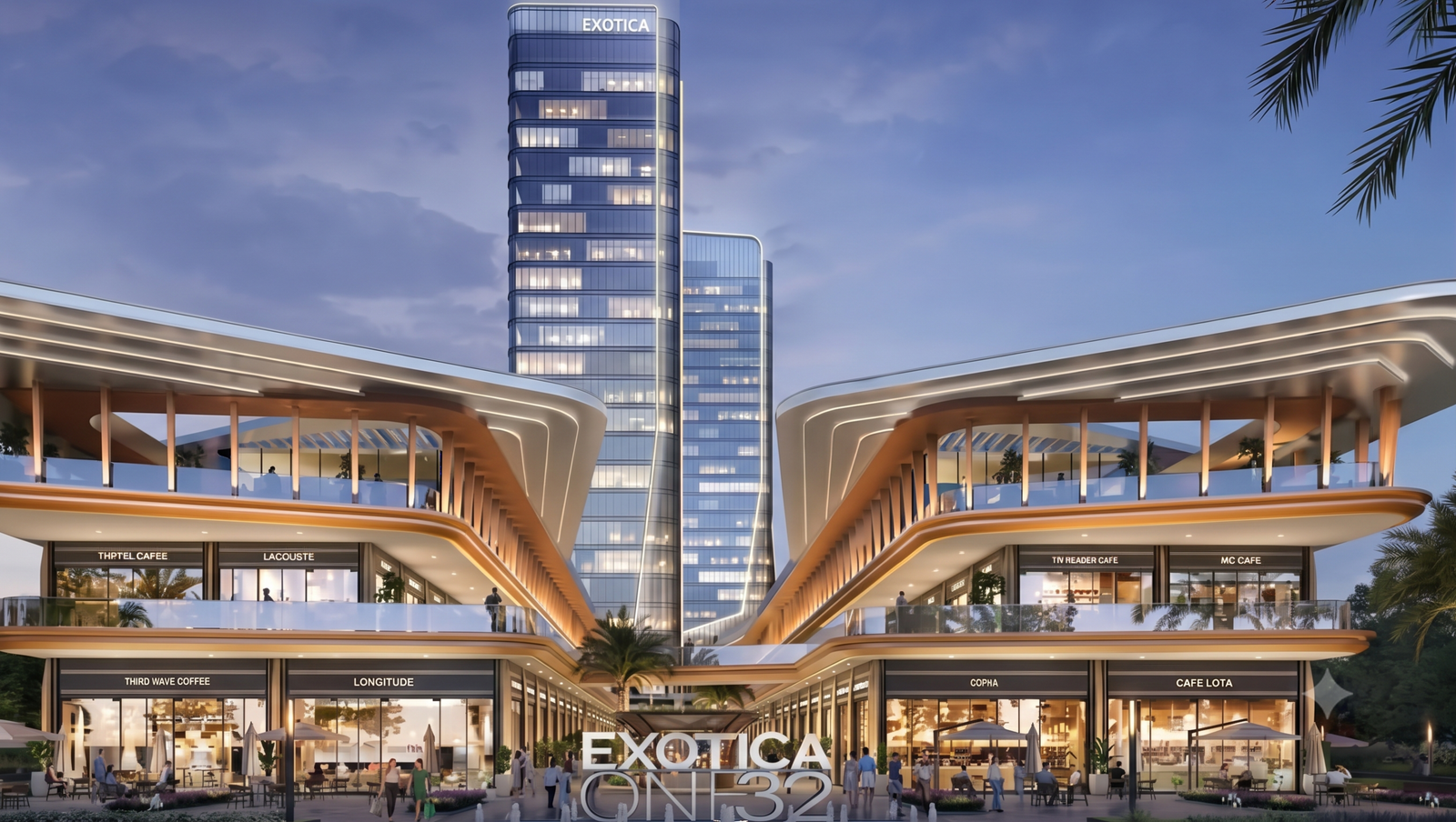 Exotica One 32 construction project in Sector 132 Noida